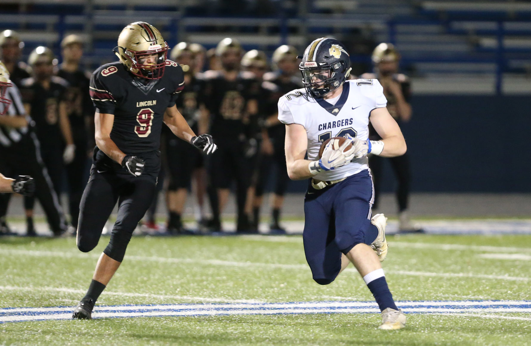 1. Class 3A semifinal: No. 2 Lincoln Christian (12-0) vs. No. 1 OKC Heritage Hall (11-0)